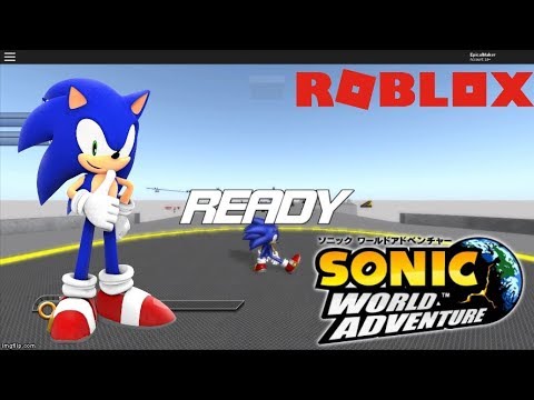 Roblox Gameplay Sonic World Adventure Alpha V0 7 0 Sonic
