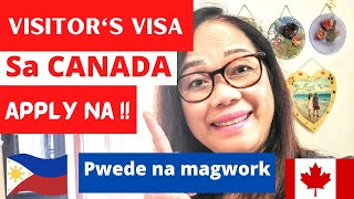 HOW TO APPLY FOR CANADA VISITOR VISA IN 2022 / TAGALOG #LifeinCanada #BuhayCanada #PinoyAbroad