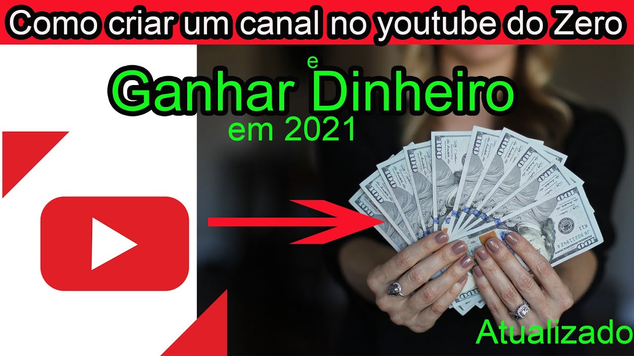 Como criar um canal no youtube do Zero e ganhar Dinheiro pelo celular ...