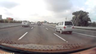 20140618國道一號南下351公里失控車禍