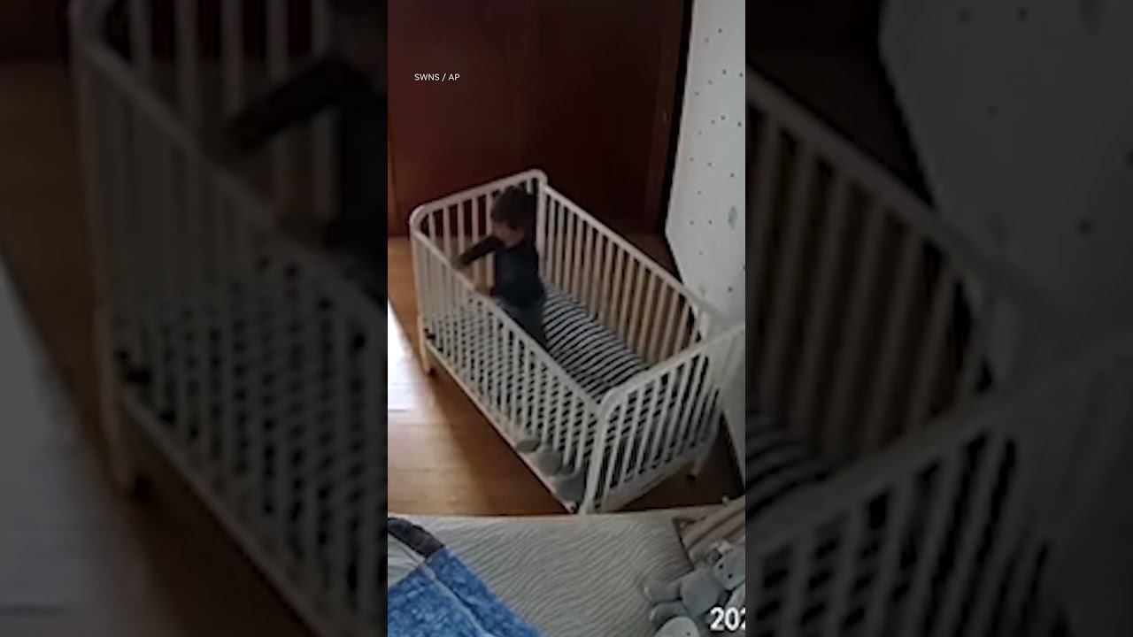 Baby genius escapes crib with clever tactic 