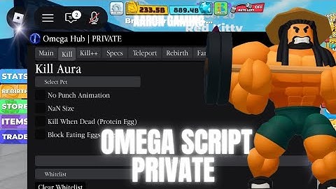 Auto Farm Strength in Muscle Legend Using Omega Private Script (100% Working🔥
