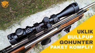 PAKET KOMPLIT UKLIK BULLPUP GOHUNTER