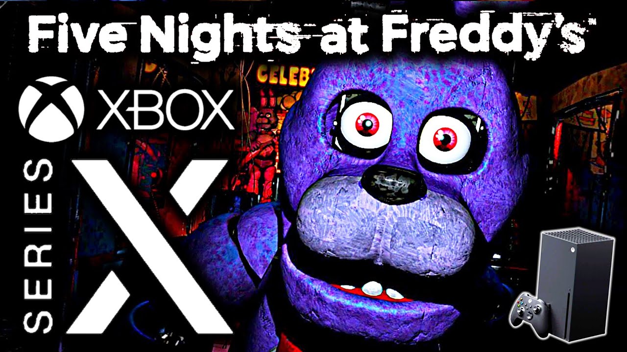 Five Night's At Freddy's XBOX Series X Gameplay (Nights 1-3