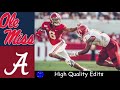 Ole Miss vs #2 Alabama Highlights | NCAAF Week 5 | College Football Highlights