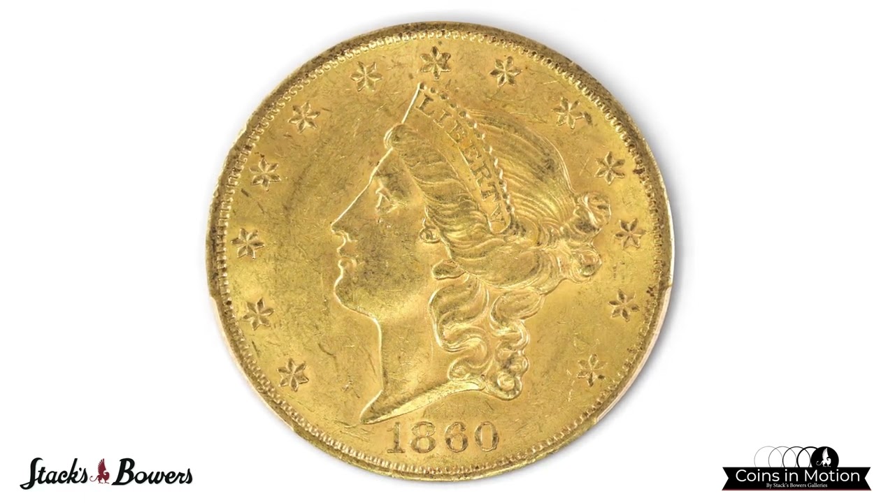 What is the Value of a 1860-S Liberty Head Double Eagle?