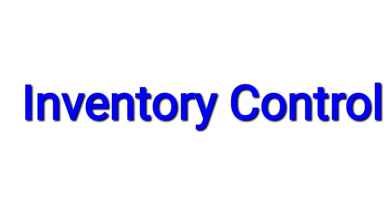 Part5-inventory control-2nd sem mcom-management science