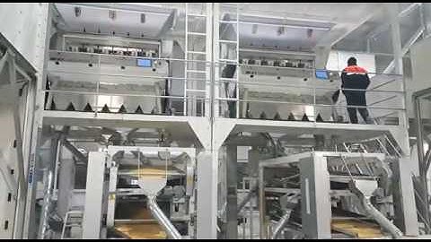 Akyurek Technology - Yellow Pea Spliting Plant Color Sorting in Russia