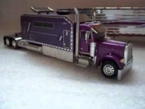 custom kenworth peterbilt with big sleeper youtube