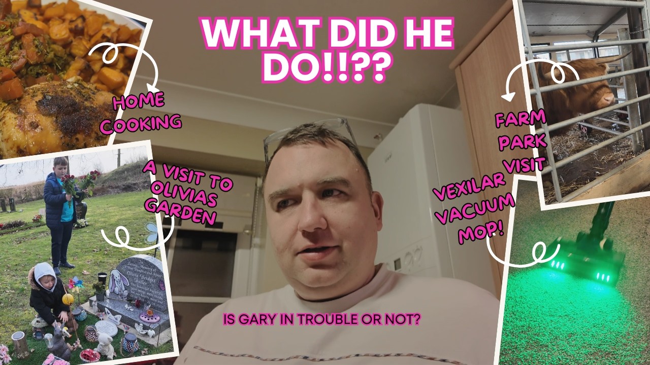 Home Cooking, Vexilar Vacuum Mop and Charlies Set Loose At Tattershall Farm Park!!