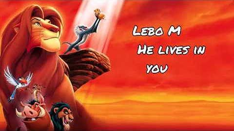 Lion King 2 | He lives in you (1 HOUR extended) Lebo M