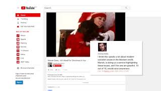 Best of Actual Youtube Comments: All I Want for Christmas is You by Mariah Carey