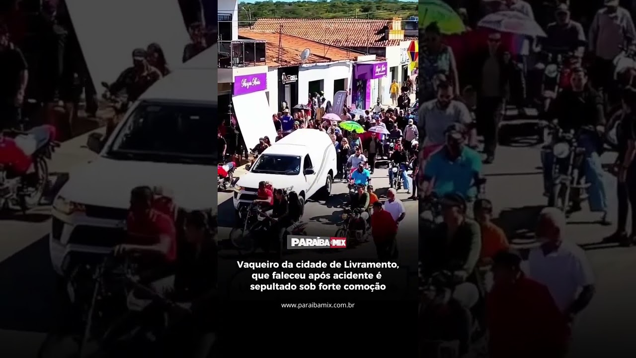 Vaqueiro da cidade de Livramento, que faleceu após acidente é sepultado sob forte comoção
