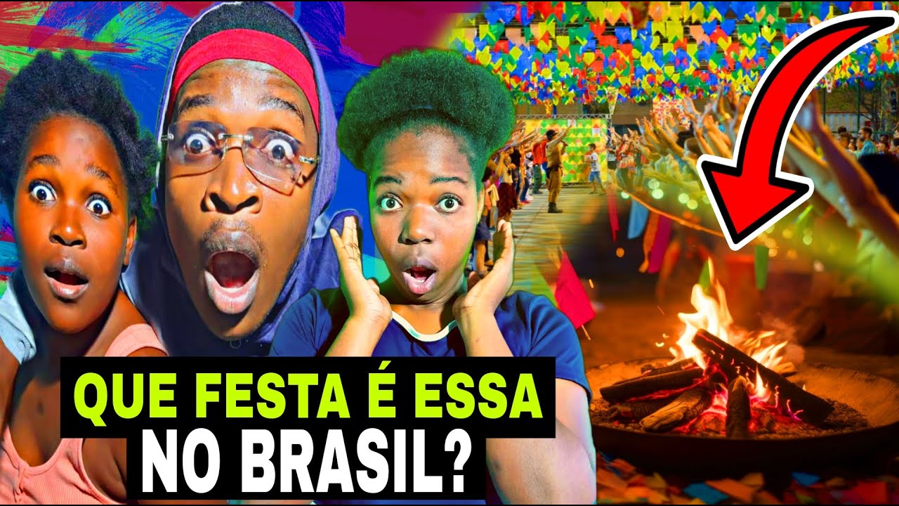 ENTAO ESSA FESTA NO BRASIL É TUDO ISSO?- ELE FOI PELA PRIMEIRA VEZ 7 ATÉ QUE …
