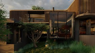 house 76 - drew architects - modern house - an architectural home defined by its natural setting