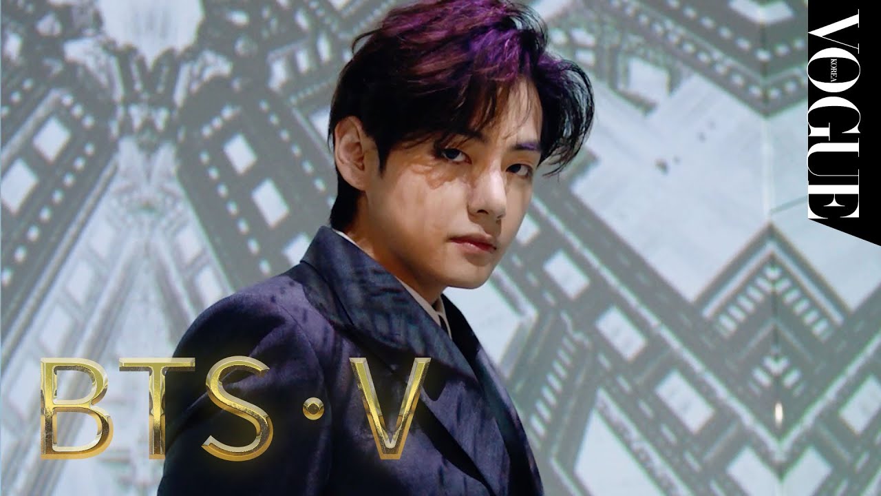 V in Vogue Korea x Louis Vuitton Photoshoot 