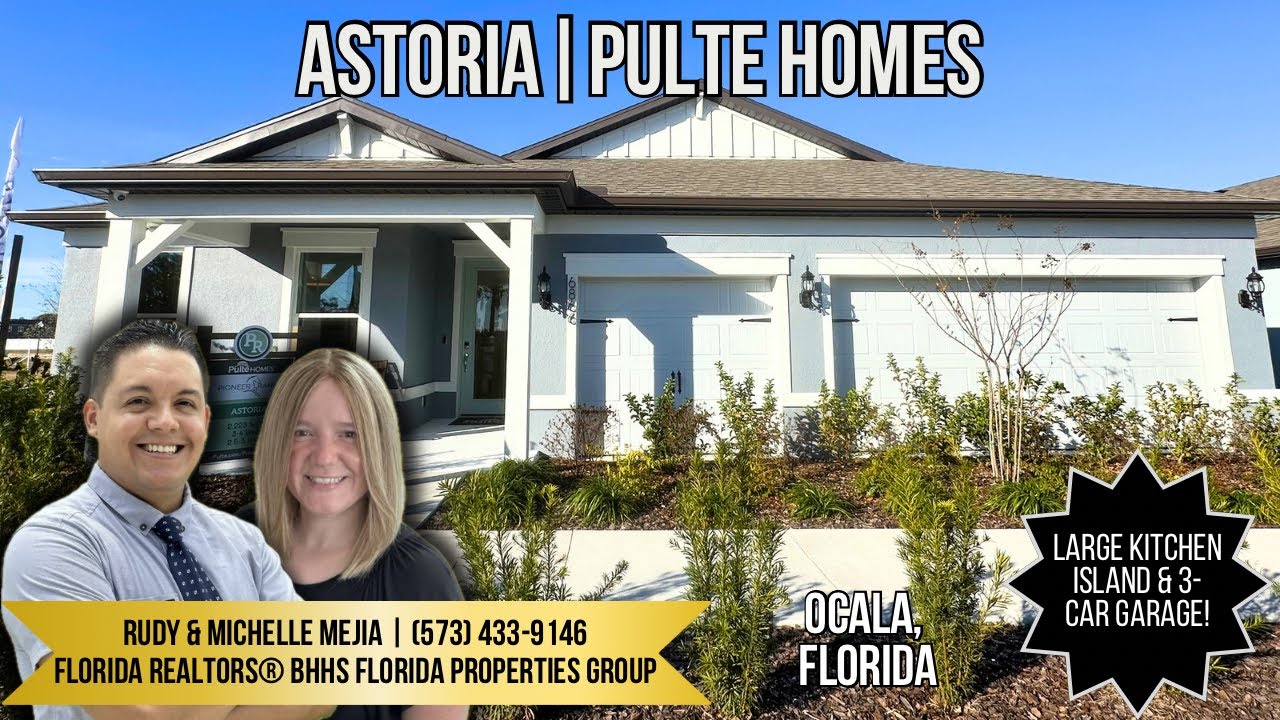 Ultimate Ocala Dream Home with 3-Car Garage! | Astoria by Pulte Homes