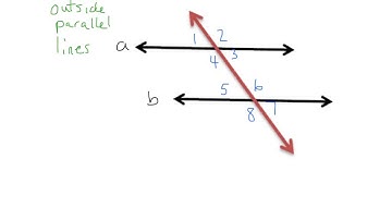 Parallel Lines/Angle Relationships Part1