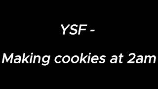 Making cookies at 2am - YSF