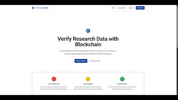 NoTamperData Testing Demo Video