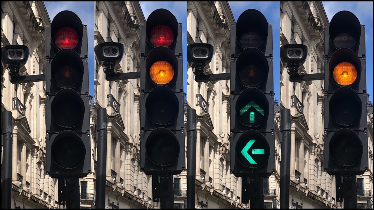 Westminster: Regent Street J/O Maddox Street, PEEK Elites & Yunex Helios Traffic Lights