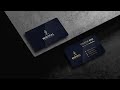 Gold & Silver Foil Business Card Mock Up | Free PSD Mockup Design