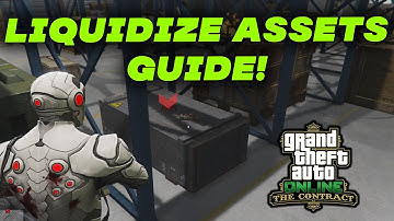 Security Contract: Liquidize Assets Guide | GTA 5 Online The Contract | NEW DLC