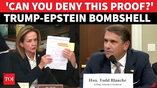 ‘Young Girls On Plane & Here's The Proof’: Rep. Dean Surprises Blanche With Trump-Epstein Email Log