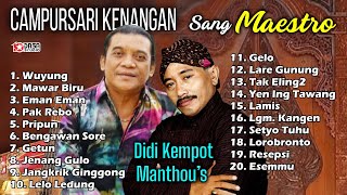 SANG MAESTRO #DasastudioCAMPURSARI KENANGAN // MANTHOUS - DIDI KEMPOT //