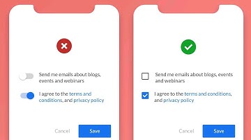 UX Tips | Difference Between Radio buttons vs Checkboxes vs Toggles buttons