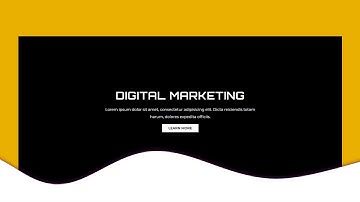 Homepage with Wavy Background Animation | CSS Animation Examples