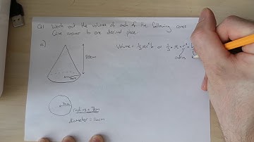 Volume of a Cone (calculator)