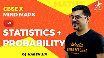 Statistics & Probability Mind Map | CBSE Class 10 Maths Chapter 14 & 15  | NCERT Solutions | Vedantu