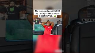 Famous The moment Speed ENDED his Turkey stream with a GREEN APPLE.. 🍏 #ishowspeed Net Worth
