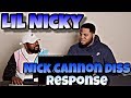 Little nicky nick cannon diss response denace and spencer sharp reaction