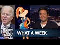 Biden’s Approval Rating Hits 60%, Lola Bunny’s Space Jam Makeover | The Tonight Show