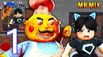 Jail Breakout All in One - Gameplay Walkthrough Part 1 - Mr Mix and Papa Pizza (Android, iOS)