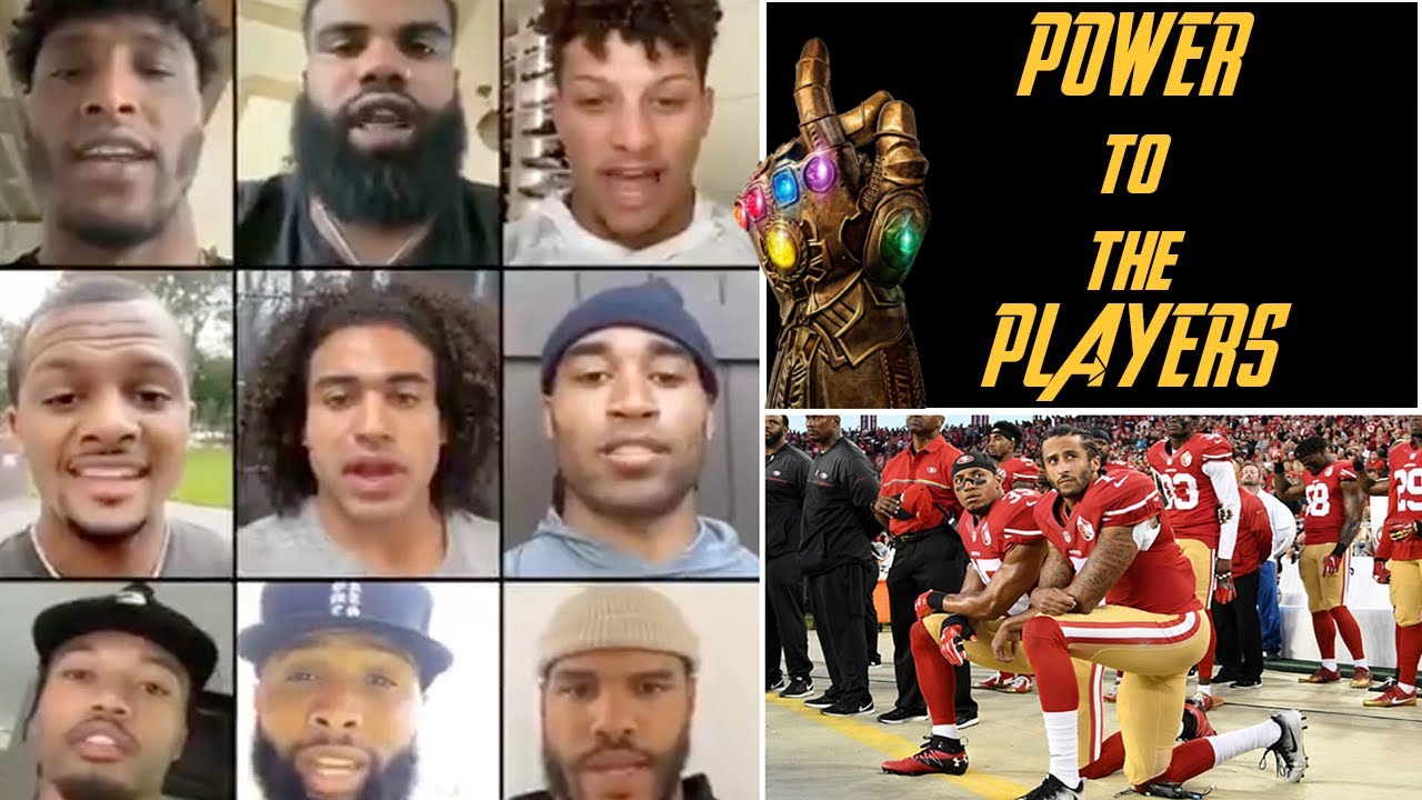 The Power Is With The PLAYERS Roger Goodell Has Bent The Knee BlackLivesMatter YouTube