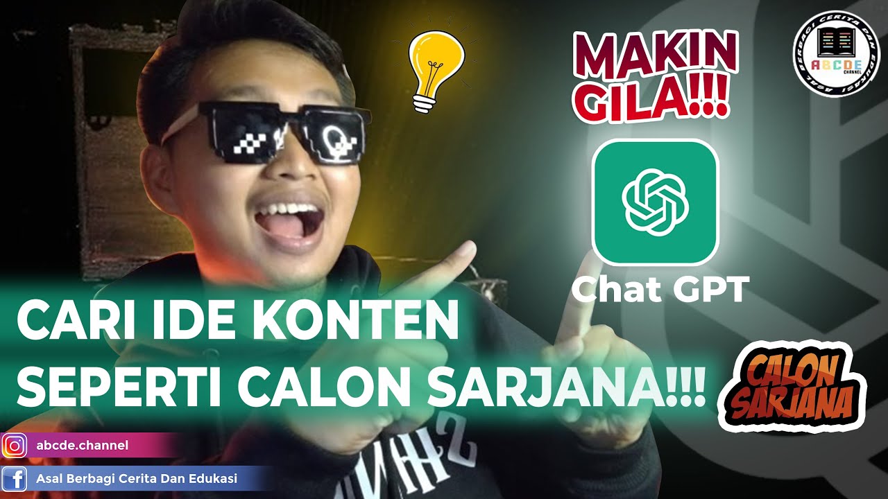 Cara Mencari Ide Konten Dengan Menggunakan Chat GPT Tutorial Chat GPT Cara mencari ide konten dengan menggunakan chat gpt tutorial chat gpt