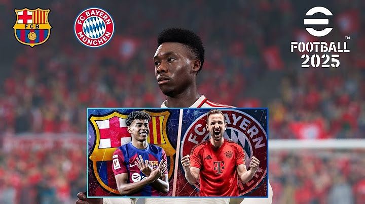 Barcelona vs Bayern Munich Lamine Yamal vs Jamal Musiala | UEFA Champions League | eFootball™ 2025