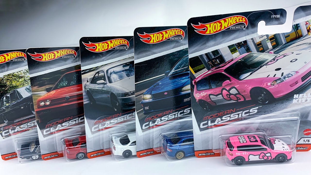 UNBOXING: Hot Wheels Car Culture - 2020 MODERN CLASSICS! Honda Civic EG Hello  Kitty! NEW Merc-Benz - YouTube