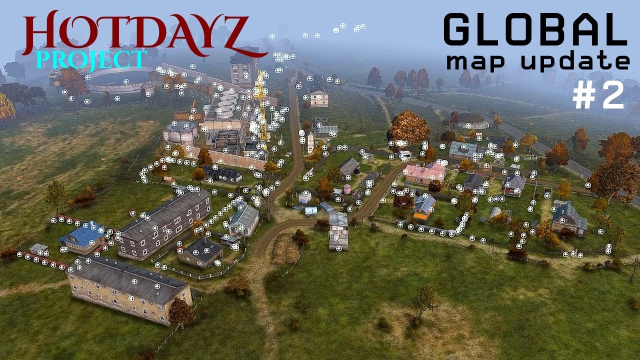 HOTDAYZ - глобальное обновление карты (#2), ЧЕРНОРУСЬ