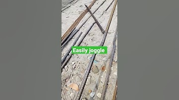how to do easily joggle 16mm bar