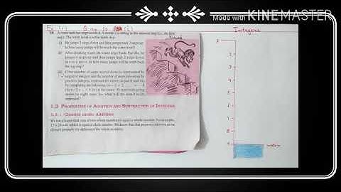 Q.10 (i),(ii)and(iii) Exercise 1.1 Class 7th Maths Integers