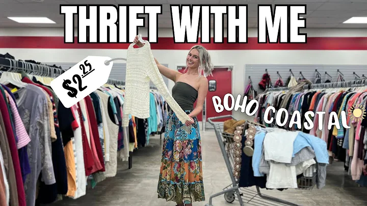 A Very Boho Summer Thrift With Me | Pinterest Aesthetic on a Budget