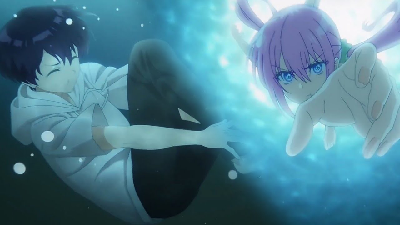 Shikimori save Izumi from drowning