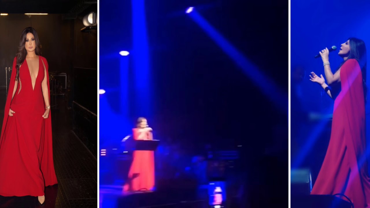 اليسا في الالمبيا باريس تغني اغنية ع اسمك غنيت كاملة HD.