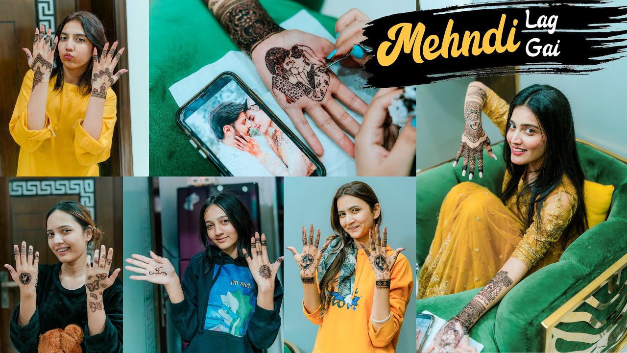 SAB KO MEHNDI LAG GAI 😍 | Bride Ki Special Mehndi 🥰 | Barat Ka Dress Agya ♥️