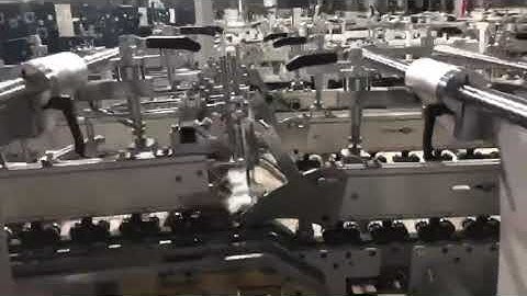 large lock bottom box 1150mm 3 points folder gluer machine