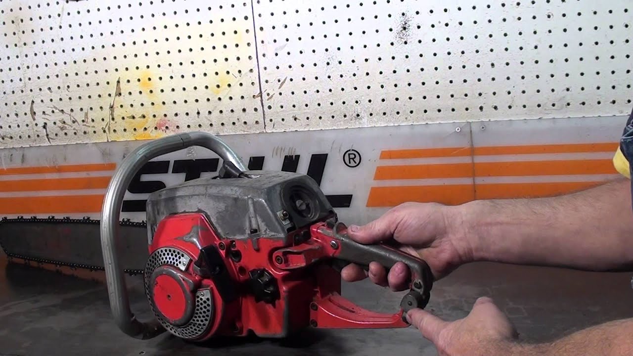 The chainsaw guy shop talk Vintage Jonsered chainsaw 11 7 YouTube